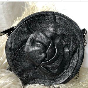 Valentino Garavani Mini Flower Cross Body Black